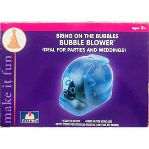 PLAN-A-PARTY Bring On The Bubbles BUBBLE BLOWER -For Parties & Weddings- (NEW)